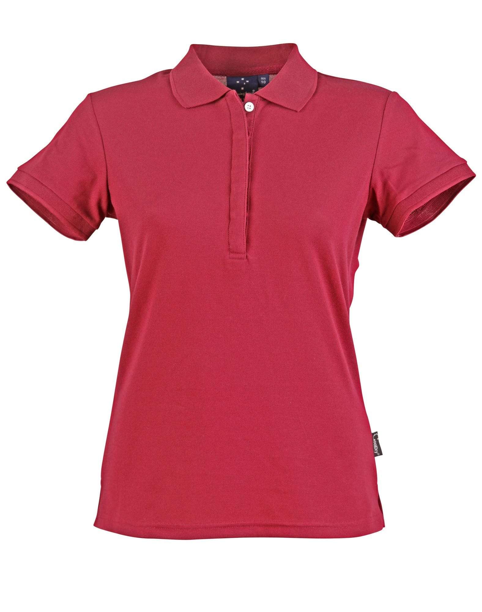 Connection Polo Ladies' Ps64 Casual Wear Winning Spirit Maroon 8 
